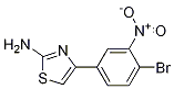 4-(4-Bromo-3-nitrophenyl)thiazol-2-ylamine Structure,675602-97-8Structure