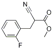 Methyl2-cyano-3-(2-fluorophenyl)propanoate Structure,67571-38-4Structure