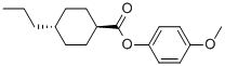 (4-Methoxyphenyl) 4-propylcyclohexane-1-carboxylate Structure,67589-38-2Structure