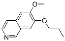 Isoquinoline, 6-methoxy-7-propoxy-(9ci) Structure,67625-58-5Structure