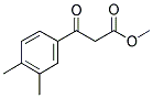 3-(3,4-Dimethylphenyl)-3-oxo-propionic acid methyl ester Structure,676348-54-2Structure