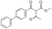 2-(Biphenyl-4-carbonyl)-3-oxo-butyric acid methylester Structure,676348-60-0Structure