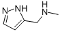 Methyl-(2h-pyrazol-3-ylmethyl)amine Structure,676491-02-4Structure