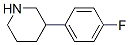Piperidine, 3-(4-fluorophenyl)- Structure,676495-94-6Structure