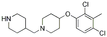 4-(2,4-Dichloro-3-methylphenoxy)-1-piperidin-4-ylmethyl-piperidine Structure,676517-42-3Structure