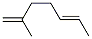 2-Methyl-1,5-heptadiene Structure,6766-54-7Structure