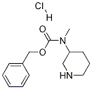 Piperidin-3-ylmethyl-carbamic acid benzyl ester-hcl Structure,676621-99-1Structure