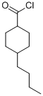 Cyclohexanecarbonyl chloride, 4-butyl-(9ci) Structure,67679-84-9Structure