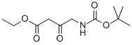 Ethyl 4-(tert-butoxycarbonylamino)-3-oxobutanoate Structure,67706-68-7Structure