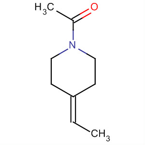 Piperidine, 1-acetyl-4-ethylidene-(9ci) Structure,67727-82-6Structure