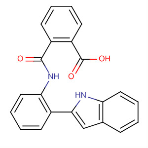 N-(2-(1h-indol-2-yl)-phenyl)-phthalamic acid Structure,677297-25-5Structure