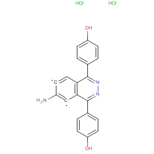 2,3-Bis(4-hydroxyphenyl)quinoxalin-6-ylamine dihydrochloride Structure,677297-85-7Structure