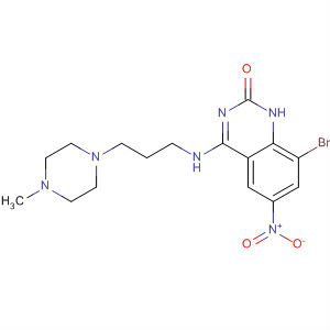 8-Bromo-4-[3-(4-methyl-piperazin-1-yl)-propylamino]-6-nitro-quinazolin-2-ol Structure,677298-31-6Structure