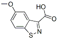 1,2-Benzisothiazole-3-carboxylic acid, 5-methoxy- Structure,677304-76-6Structure