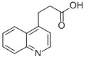 4-Quinolinepropanoic acid Structure,67752-29-8Structure