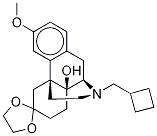 (-)-3-Methoxy Butorphanol 6-Ethylene Ketal Structure,67753-31-5Structure