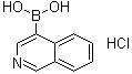 4-Isoquinolineboronic acid hydrochloride Structure,677702-23-7Structure