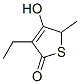 2(5H)-thiophenone, 3-ethyl-4-hydroxy-5-methyl-(9ci)Structure,677722-90-6Structure 2(5H)-thiophenone, 3-ethyl-4-hydroxy-5-methyl-(9ci) Structure,677722-90-6Structure