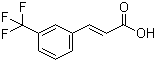 3-(E)-(三氟甲基)肉桂酸結(jié)構(gòu)式_67801-07-4結(jié)構(gòu)式