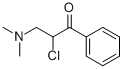 1-Propanone, 2-chloro-3-(dimethylamino)-1-phenyl-(9ci) Structure,67835-25-0Structure