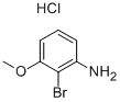 2-Bromo-3-methoxyaniline hydrochloride Structure,67853-38-7Structure