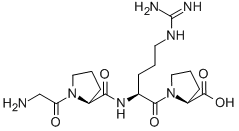 H-Gly-Pro-Arg-Pro-OH Acetate Salt Structure,67869-62-9Structure