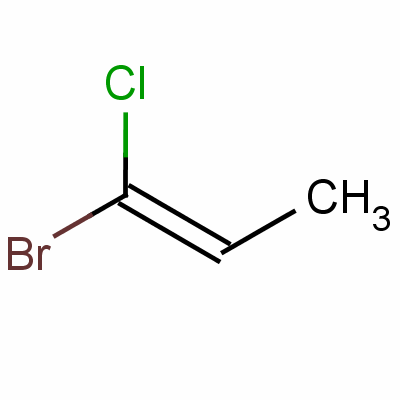 1-Bromo-1-chloro-1-propene Structure,67939-54-2Structure