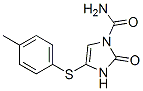 (7ci,8ci)-2-氧代-4-對(duì)甲苯硫代-4-咪唑啉-1-羧酰胺結(jié)構(gòu)式_6794-41-8結(jié)構(gòu)式