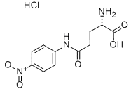 gamma-(p-硝基苯胺)-L-谷氨酸鹽酸鹽結(jié)構(gòu)式_67953-08-6結(jié)構(gòu)式