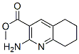 (9ci)-2-氨基-5,6,7,8-四氫-3-喹啉羧酸甲酯結構式_67960-35-4結構式