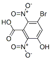 3-Bromo-5-hydroxy-2,6-dinitro-benzoic acid Structure,67973-20-0Structure