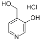 4-Hydroxymethyl-pyridin-3-ol hcl Structure,67992-19-2Structure