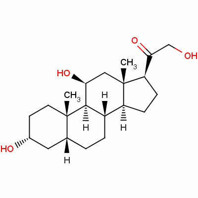 Tetrahydrocorticosterone Structure,68-42-8Structure