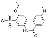 5-(4-Dimethylamino-benzoylamino)-2-ethoxy-benzenesulfonyl chloride Structure,680617-94-1Structure