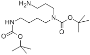 1,6-Bis-boc-1,6,10-triazadecane Structure,68076-39-1Structure