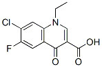 7-Chloro-1,4-dihydro-1-ethyl-6-fluoro-4-oxo-3-quinolinecarboxylic acid Structure,68077-26-9Structure