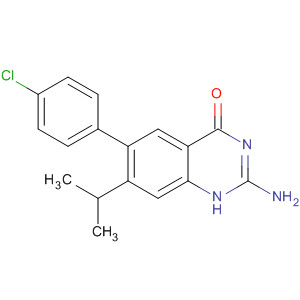 2-Amino-6-(4-chlorophenyl)-7-isopropyl-3h-quinazolin-4-one Structure,681292-60-4Structure