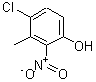 Phenol,4-chloro-3-methyl-2-nitro- Structure,6815-42-5Structure