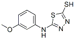 5-[(3-Methoxyphenyl)amino]-1,3,4-thiadiazole-2-thiol Structure,68161-58-0Structure