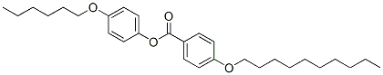 4-(Hexyloxy)phenyl 4-(decyloxy)benzoate Structure,68162-09-4Structure