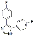 4,5-Bis-(p-fluorophenyl)imidazole Structure,68163-71-3Structure