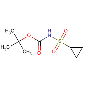 Cyclopropylsulfonylamine tert-butyl carbamate Structure,681808-26-4Structure