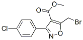 (9ci)-5-(溴甲基)-3-(4-氯苯基)-4-異噁唑羧酸甲酯結(jié)構(gòu)式_682352-80-3結(jié)構(gòu)式