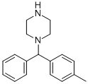 [(4-Methylphenyl)phenylmethyl]piperazine Structure,68240-63-1Structure