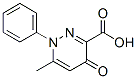 6-Methyl-4-oxo-1-phenyl-1,4-dihydropyridazine-3-carboxylicacid Structure,68254-08-0Structure