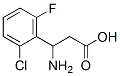 3-Amino-3-(2-chloro-6-fluorophenyl)propanoic acid Structure,682803-80-1Structure