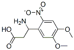 3-Amino-3-(4,5-dimethoxy-2-nitro-phenyl)-propionic acid Structure,682804-28-0Structure