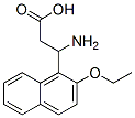 3-Amino-3-(2-ethoxynaphthalen-1-yl)-propionic acid Structure,682804-42-8Structure