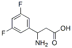 3-Amino-3-(3,5-difluoro-phenyl)-propionic acid Structure,682804-73-5Structure