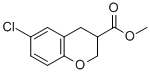 6-Chlorochroman-3-carboxylic acid methyl ester Structure,68281-66-3Structure